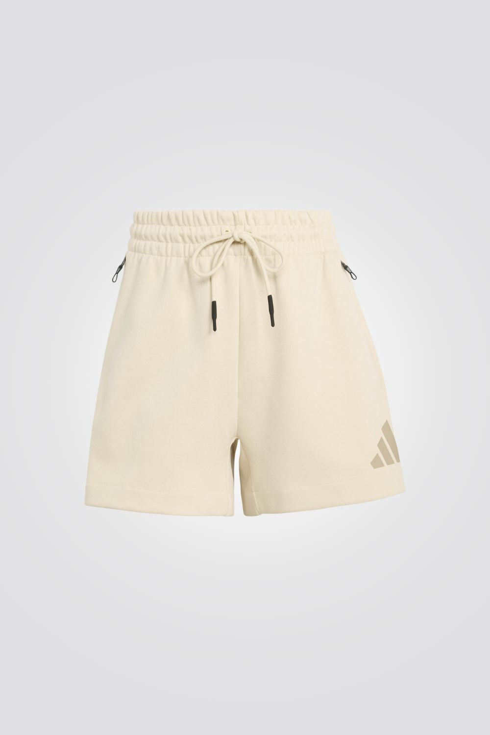 מכנסיים קצרים בצבע בז' לנשים | אדידס