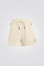 מכנסיים קצרים בצבע בז' לנשים | אדידס