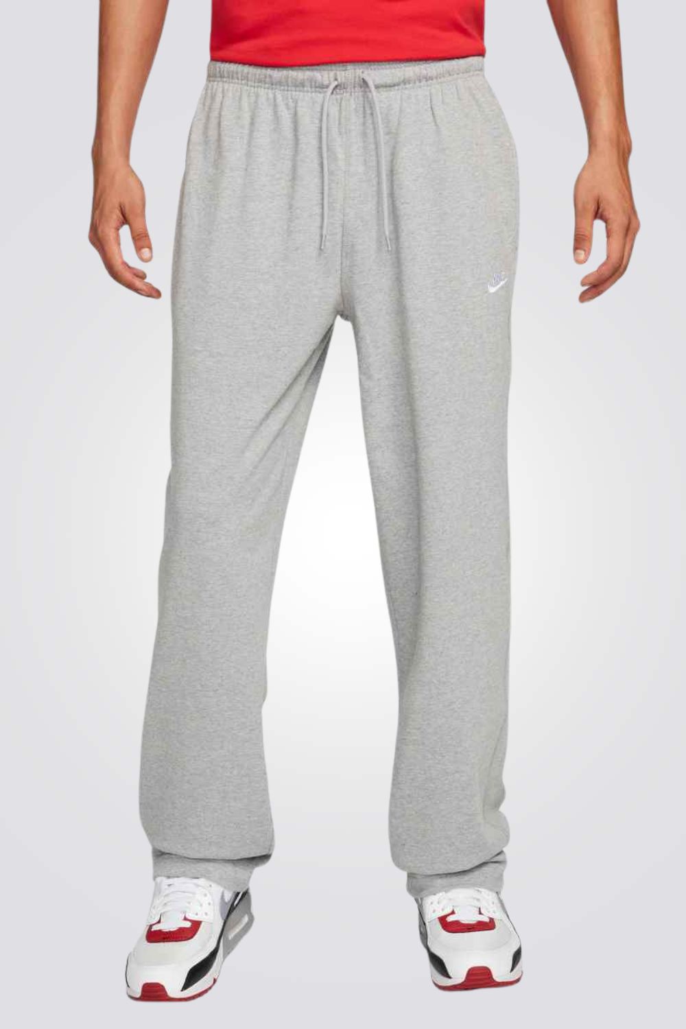 מכנסי סריג מבד כותנה נעים לגברים | נייקי