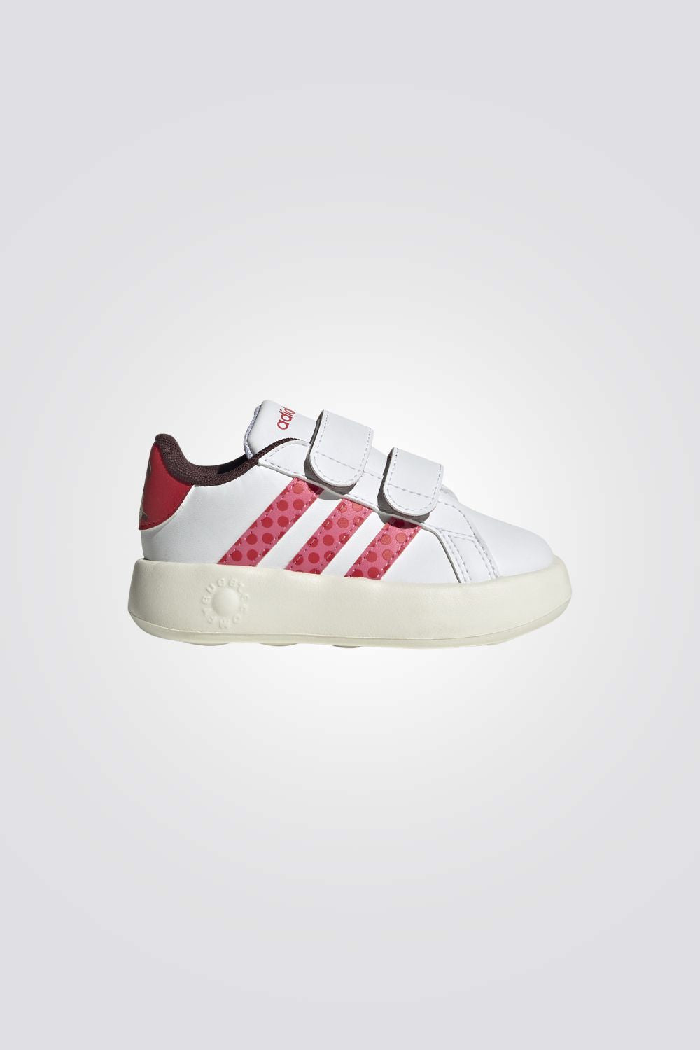 נעליים לתינוקות GRAND COURT MINNIE בצבע לבן ואדום