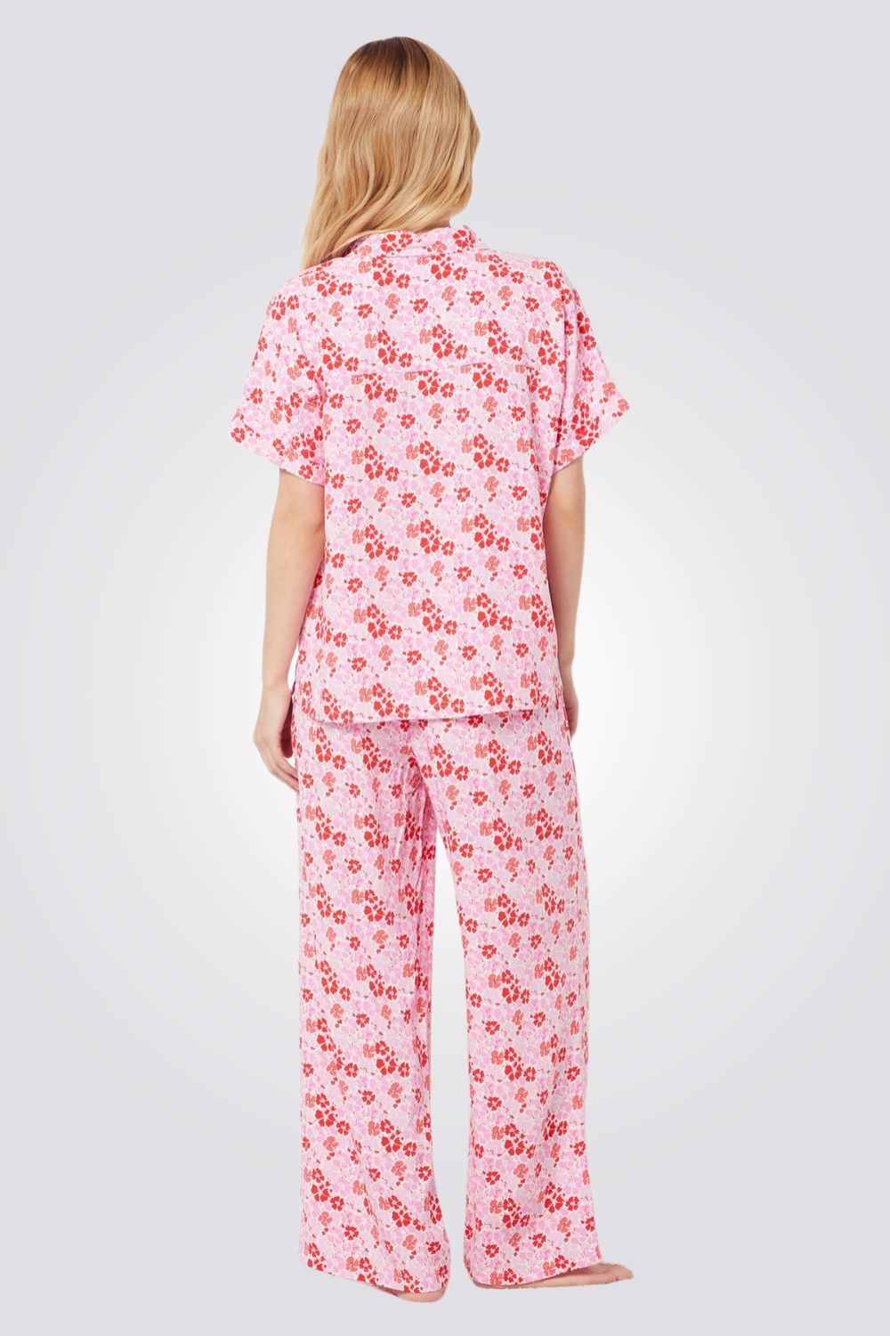 סט פיג'מה DEAREST בהדפס פרחוני