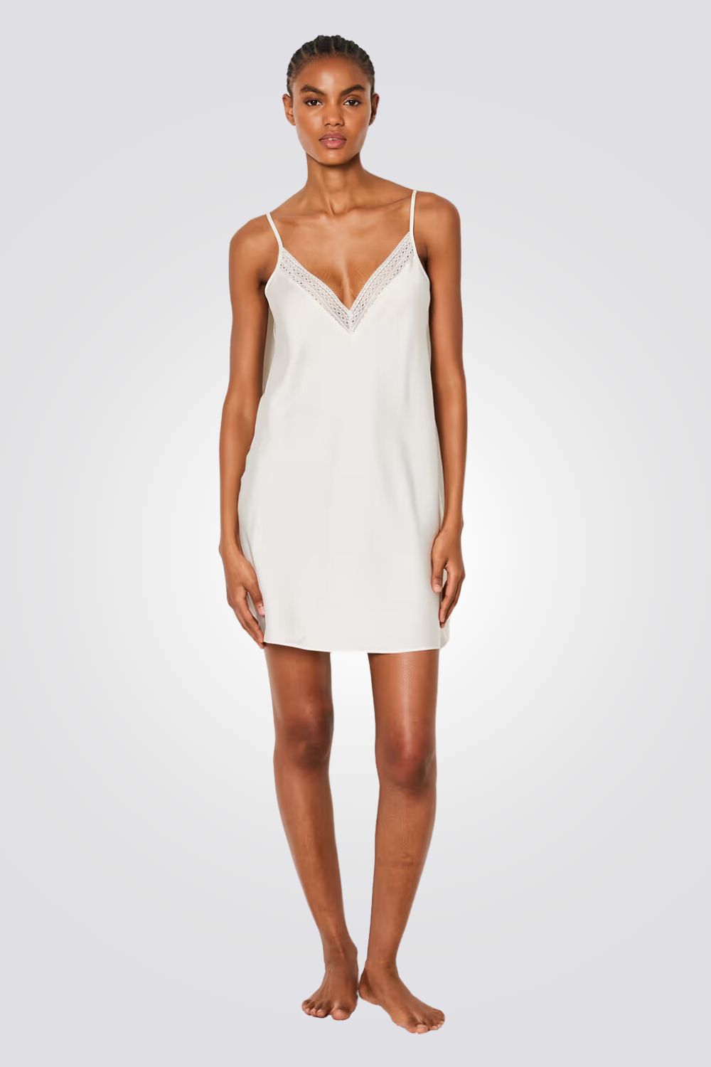 שמלת לילה קצרה FEELING לנשים