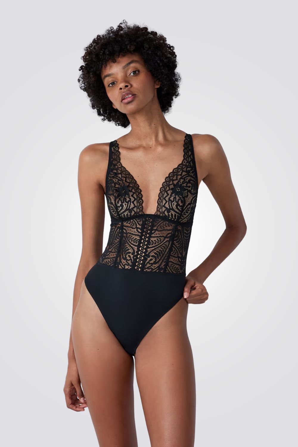 בגד גוף תחרה DREAM לנשים