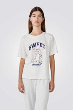 חולצת טישירט בהדפס דובי | איתם