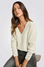 סוודר לנשים בגזרה רחבה|מורגן 