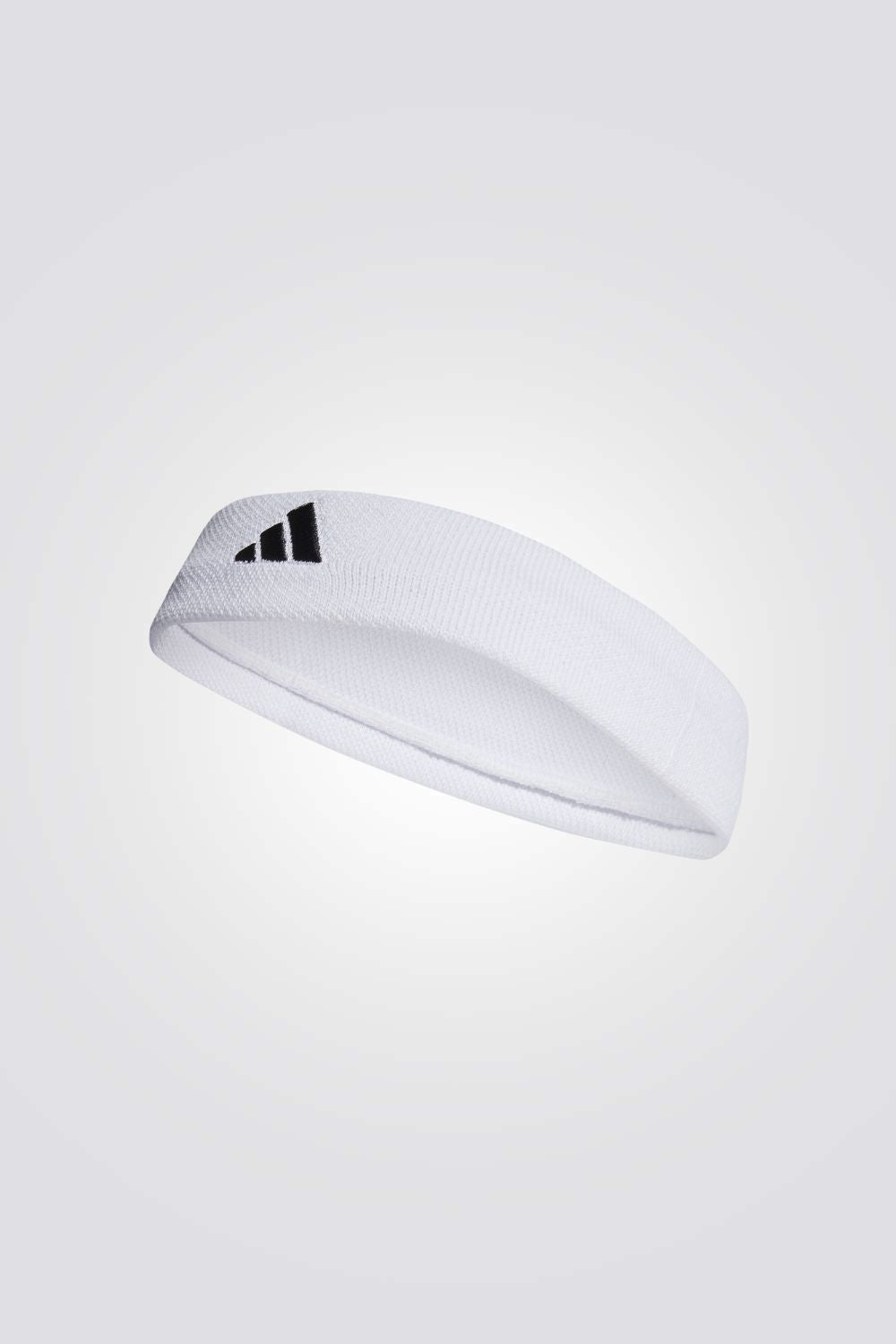 רצועת ראש טניס בצבע לבן לגברים ונשים