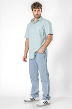 חולצה מכופתרת שרוולים קצרים