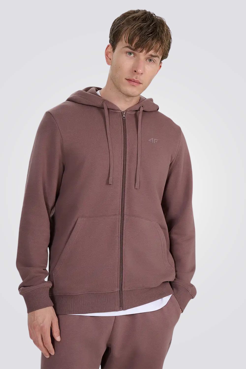ג'קט עם קפוצ'ון לגברים | 4F