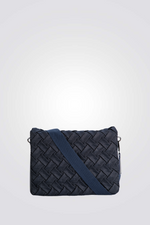 תיק צד נייבי שתי וערב