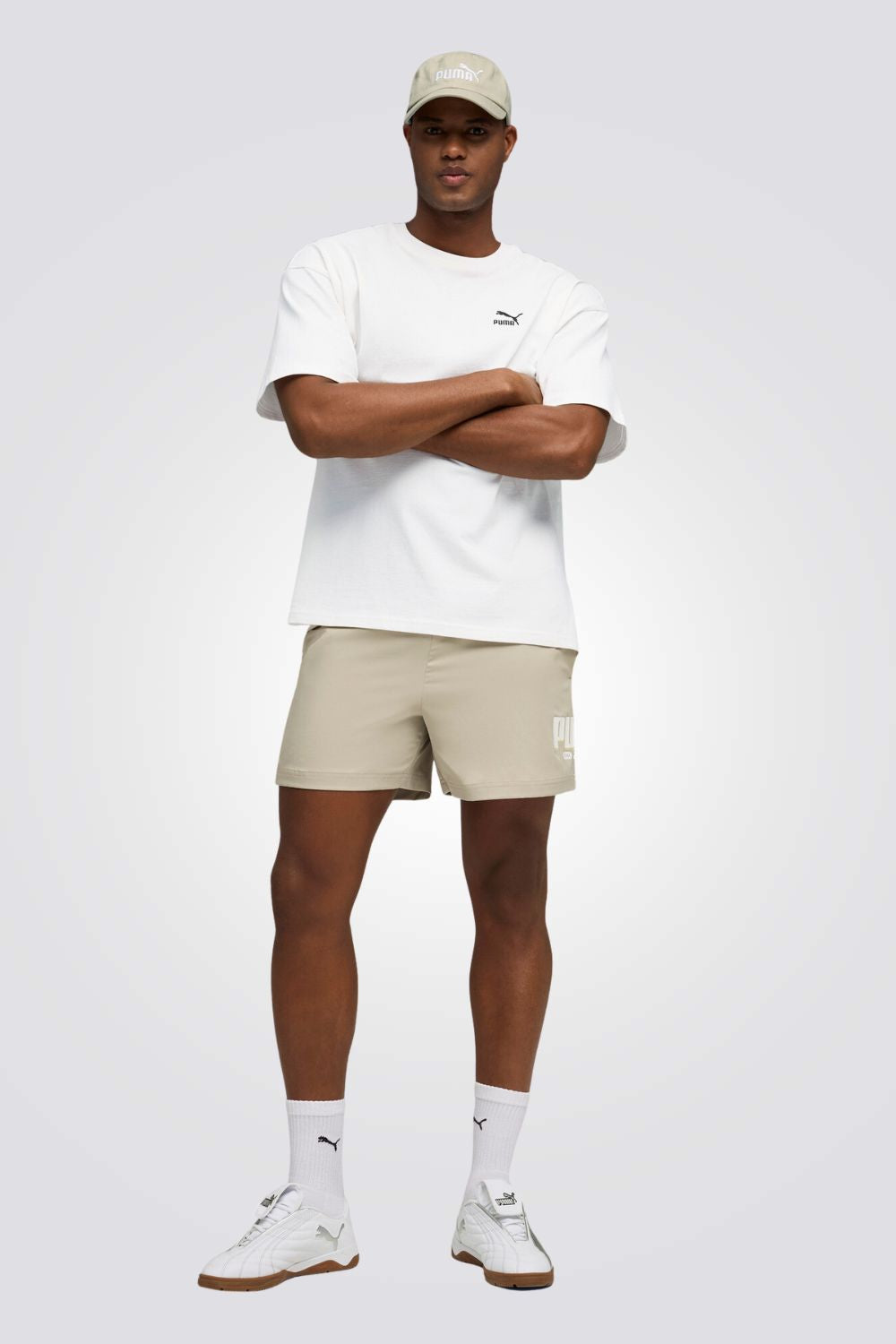 מכנסיים קצרים עם לוגו בצד לגברים | פומה