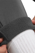 מכנסי טרנינג לגברים בצבע אפור