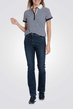 מכנס ג'ינס מותן אלסטית