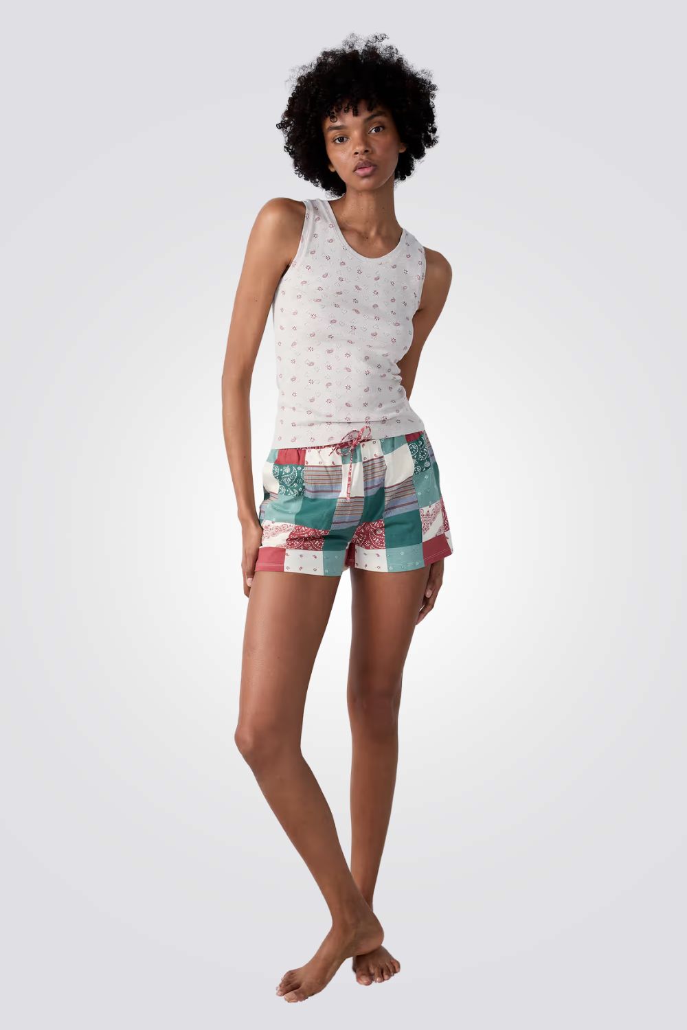 גופיית פיג'מה BAYSIDE לנשים 