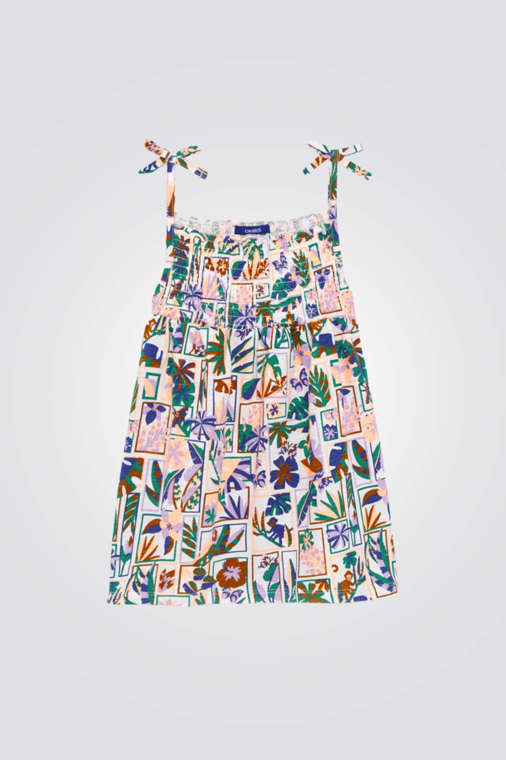 גופייה צבעונית לילדות 