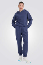 מכנסיים ארוכים Waffle-Knit Sweatpants לנשים | 4F 