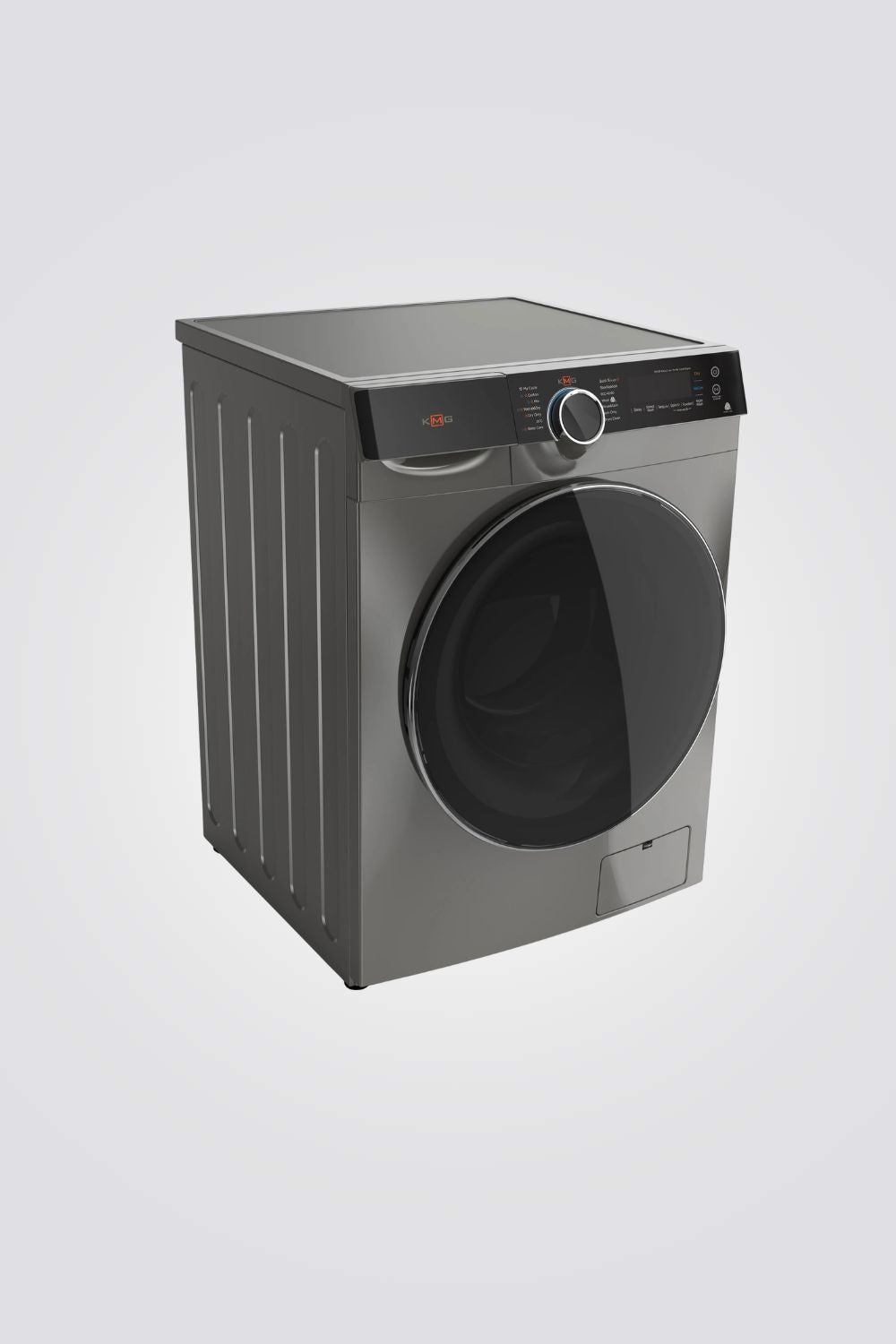 מכונת כביסה 8 ק"ג צבע כסף דגם WM-MFK8-S1403B | קיי אם ג'י 