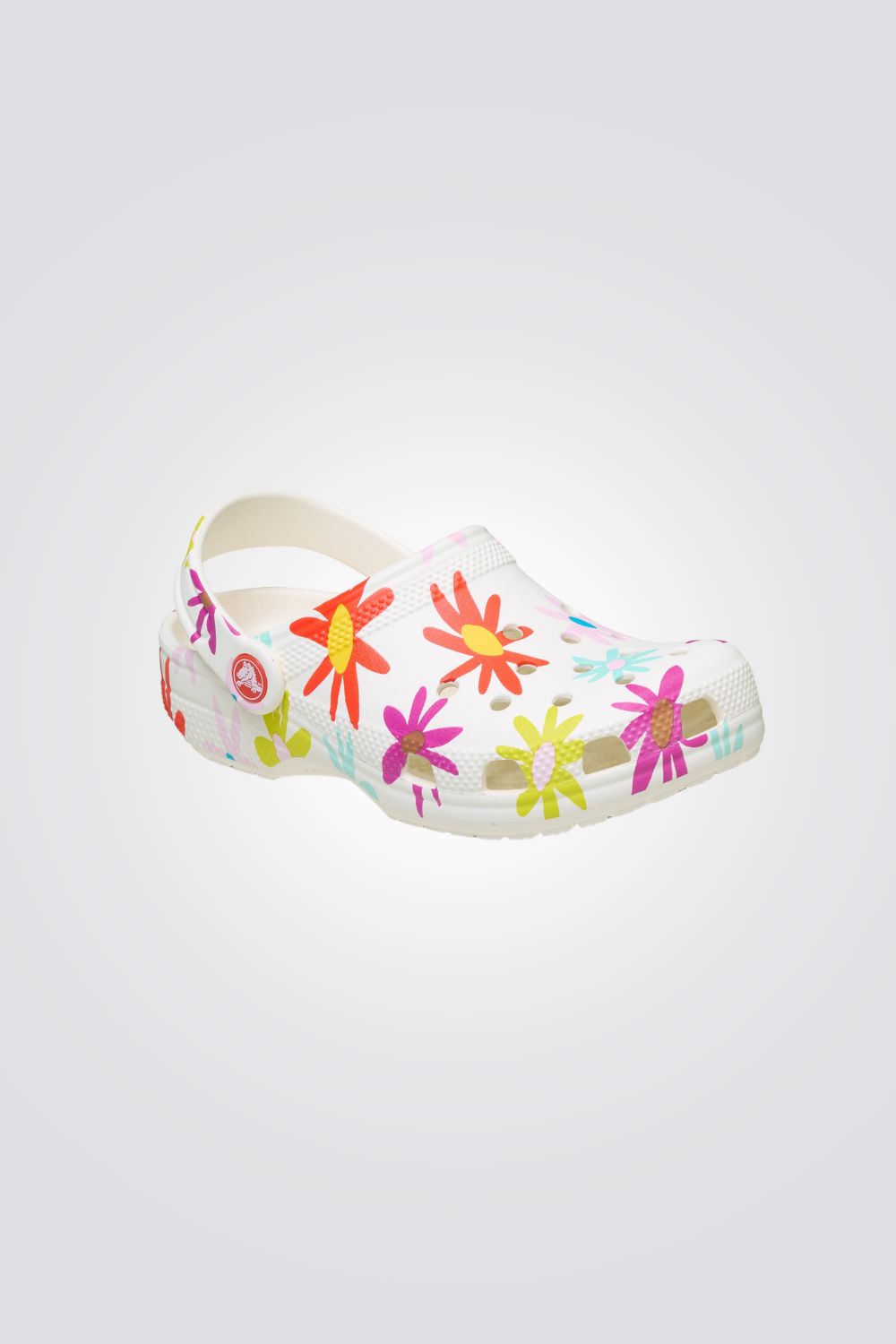 כפכפים בהדפס פרחוני לילדים Classic Crafted Daisy Clog | קרוקס