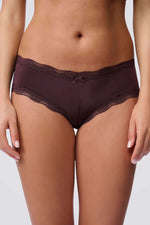 תחתון צ'יקי מיקרופייבר בשילוב תחרה | פמינה