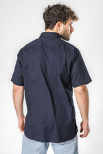 חולצה מכופתרת פופלין FLEX שרוול קצר