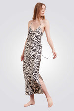 כותונת מקסי ZEBRE לנשים