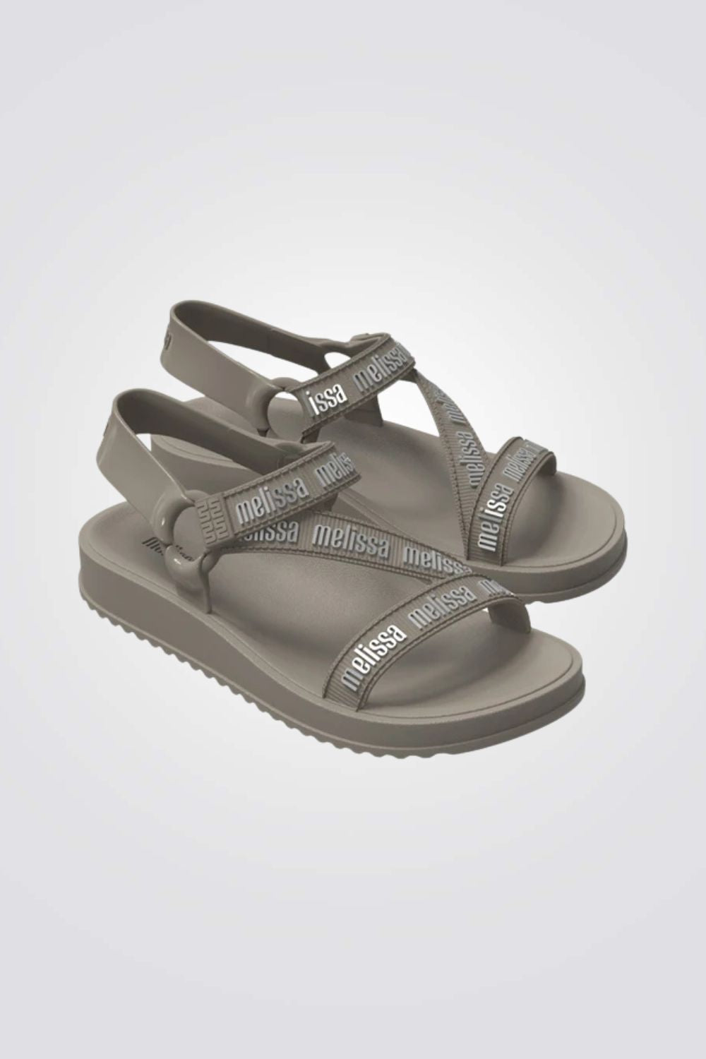 סנדלים לנשים STRIPES M LOVER בצבע אפור