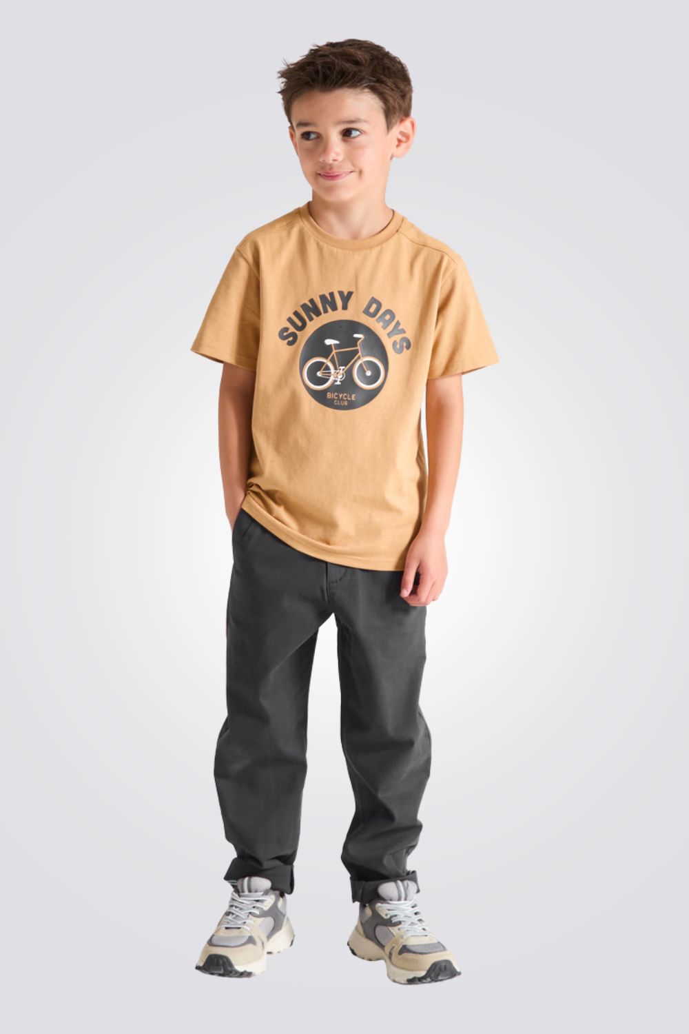 מכנסי צ'ינו אלגנטיים לילדים ונוער