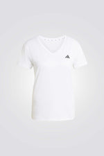 טישירט ספורט צווארון וי לנשים | אדידס