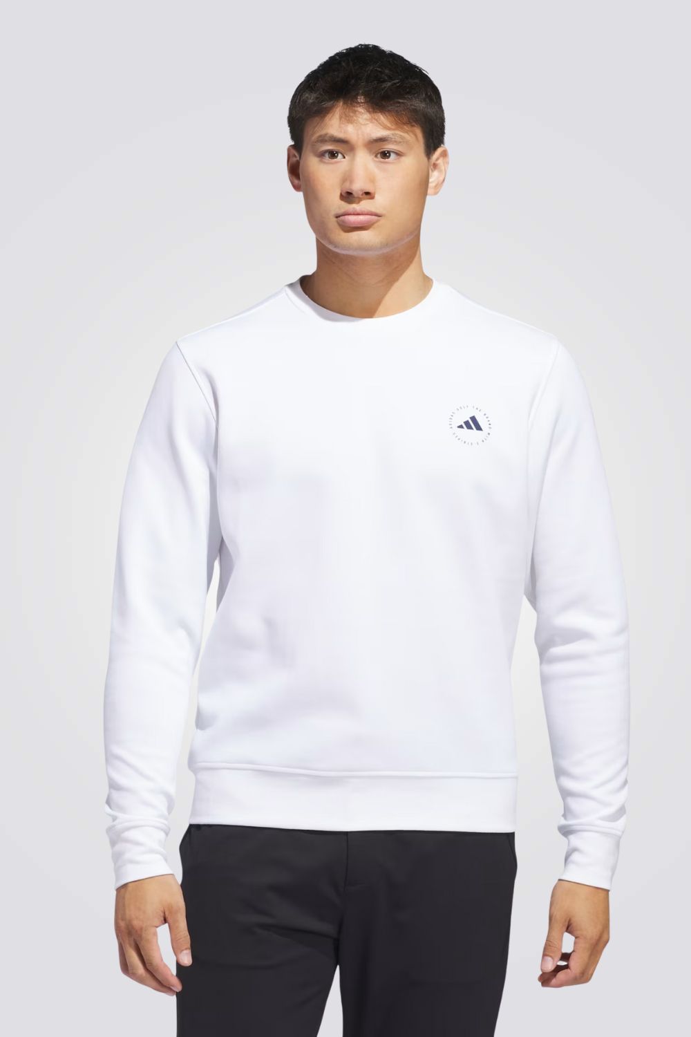 סווטשרט לגברים בצבע לבן