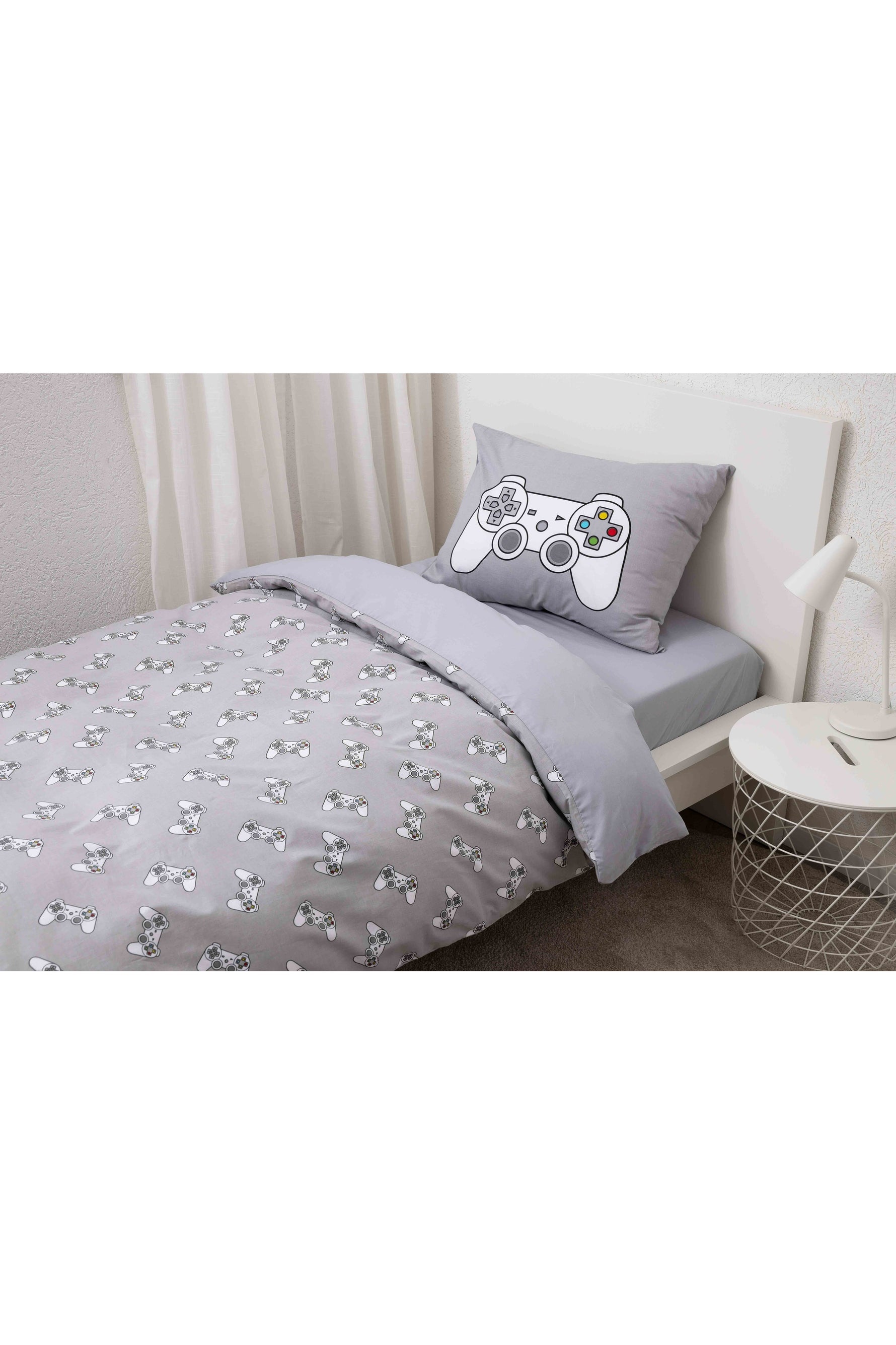 סט מצעים גיימינג יחיד 90/200