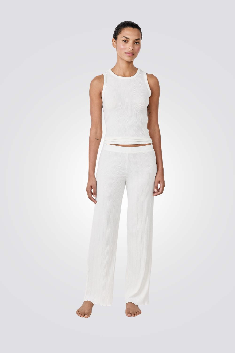 מכנסי פיג'מה בגזרה ישרה | איתם