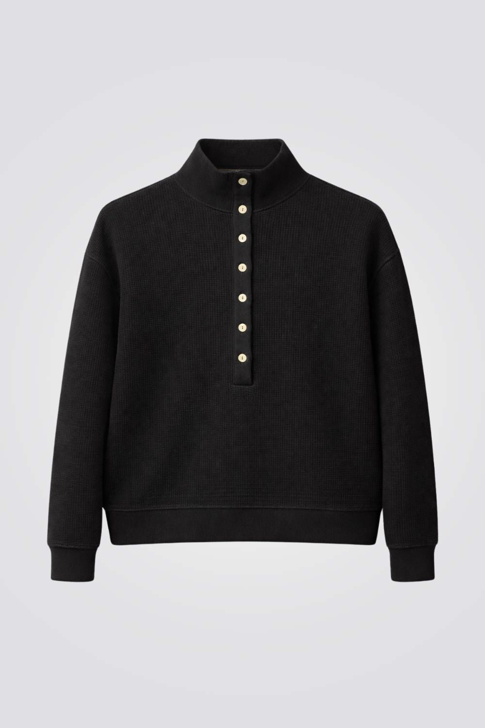 פולו ארוך חצי מכופתר | דלתא