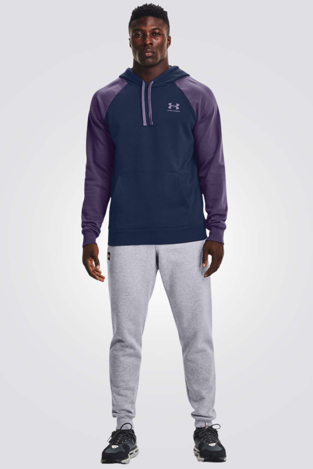 סוויטשירט Rival Fleece ColorBlock HD לגברים