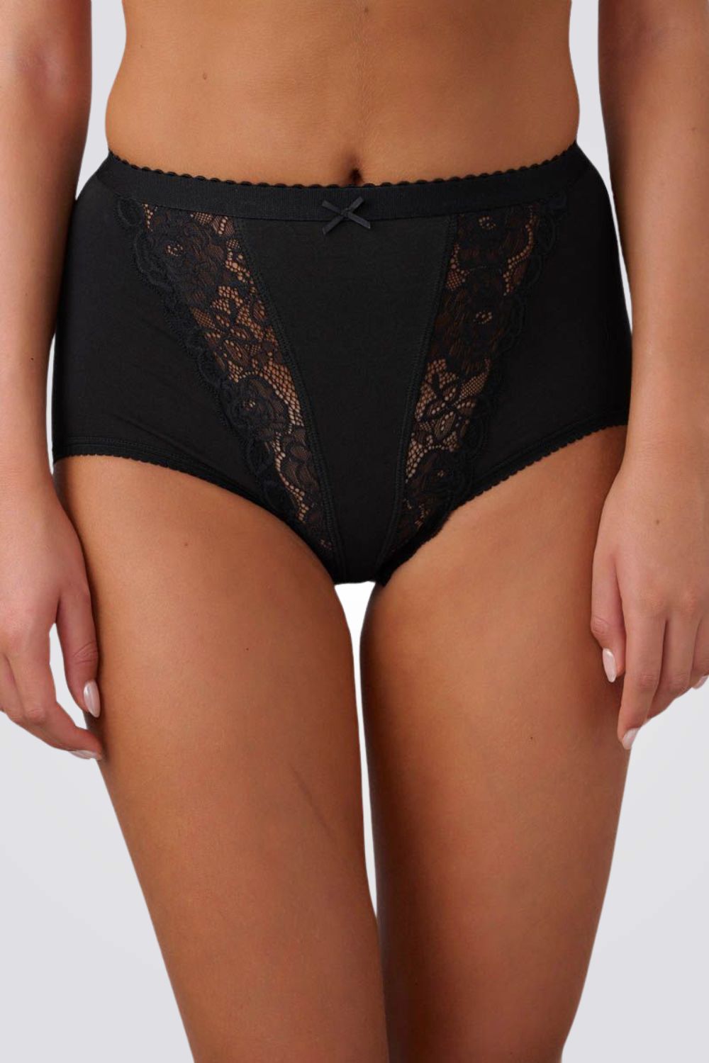 תחתוני מקסי עם תחרה עדינה | פמינה