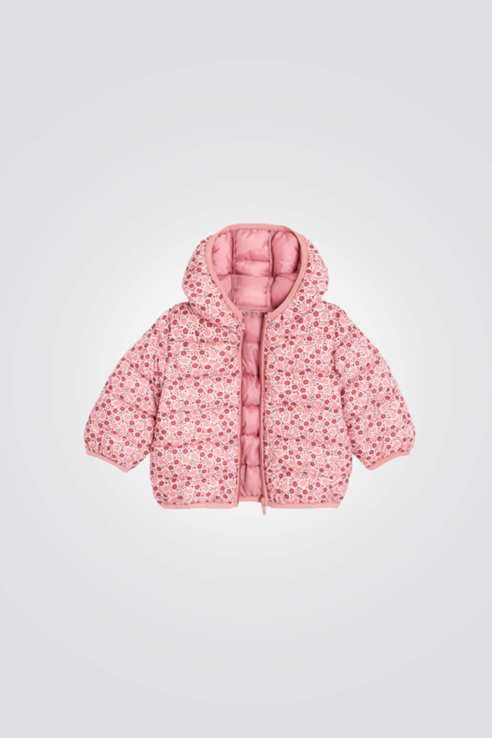 מעיל פוך פרחוני לתינוקות | אוקיידי
