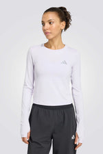 חולצה ארוכה Running Essentials Adi365 בסגול לנשים | אדידס