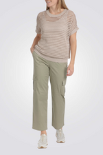 סריג קצר בצבע חול