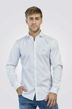 חולצה מכופתרת Slim fit לגברים | GREG NORMAN