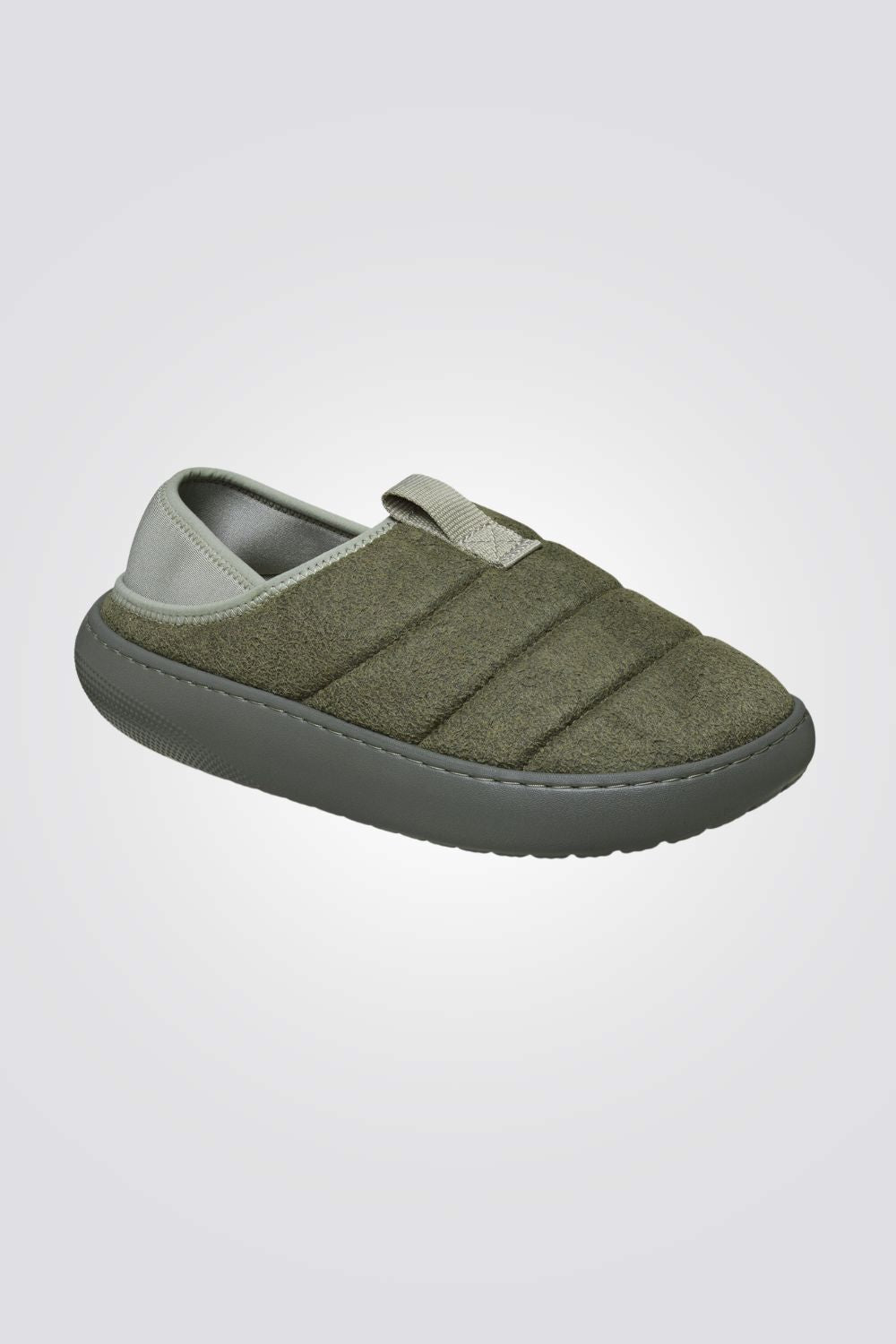 כפכפי זמש טבעוני עם פרווה Classic Vegan Suede Moc | קרוקס