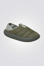 כפכפי זמש טבעוני עם פרווה Classic Vegan Suede Moc | קרוקס