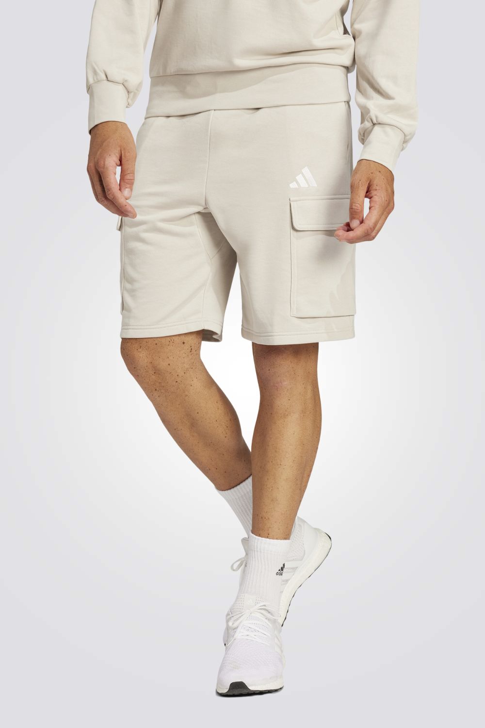 מכנס קצר Essentials Feelcozy French Terry לגברים