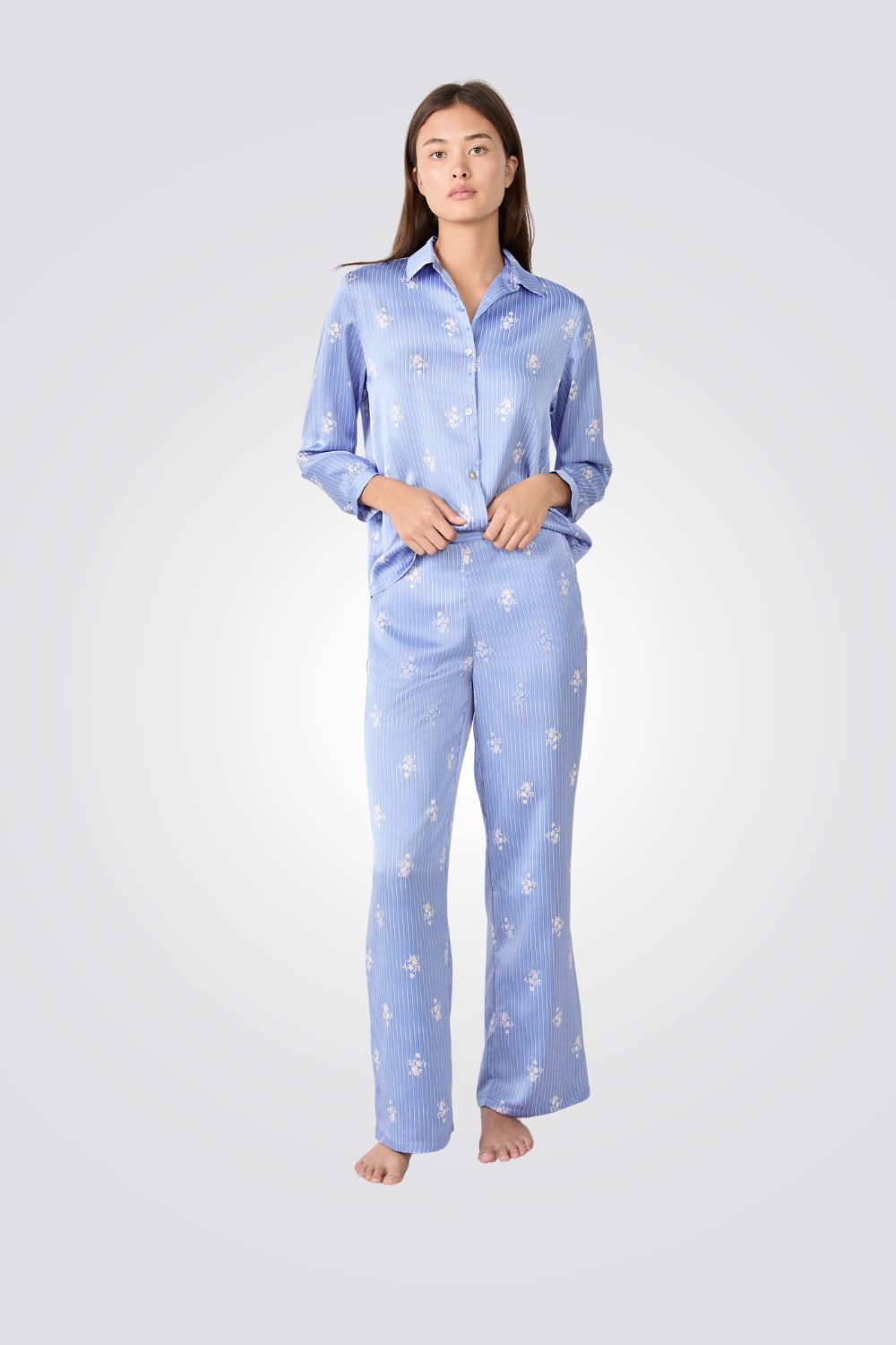 מכנסי פיג'מה פרחוניים | איתם