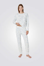 מכנסי פיג'מה עם הדפס של לבבות | איתם