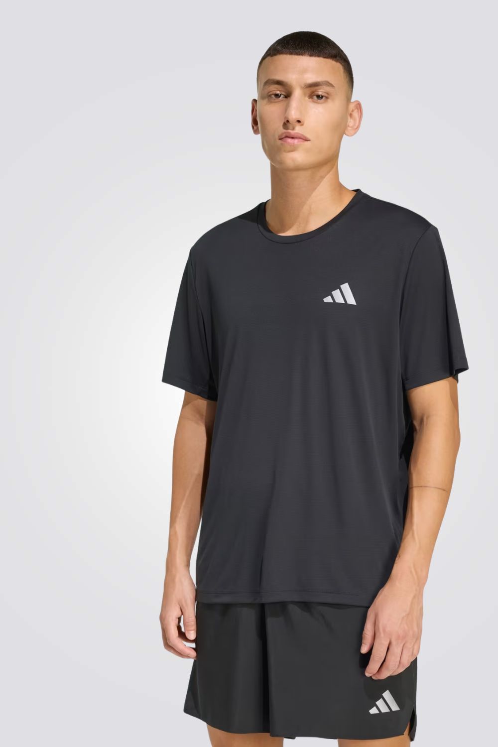 טישרט ריצה Essentials Adi365 Running שחורה לגברים | אדידס