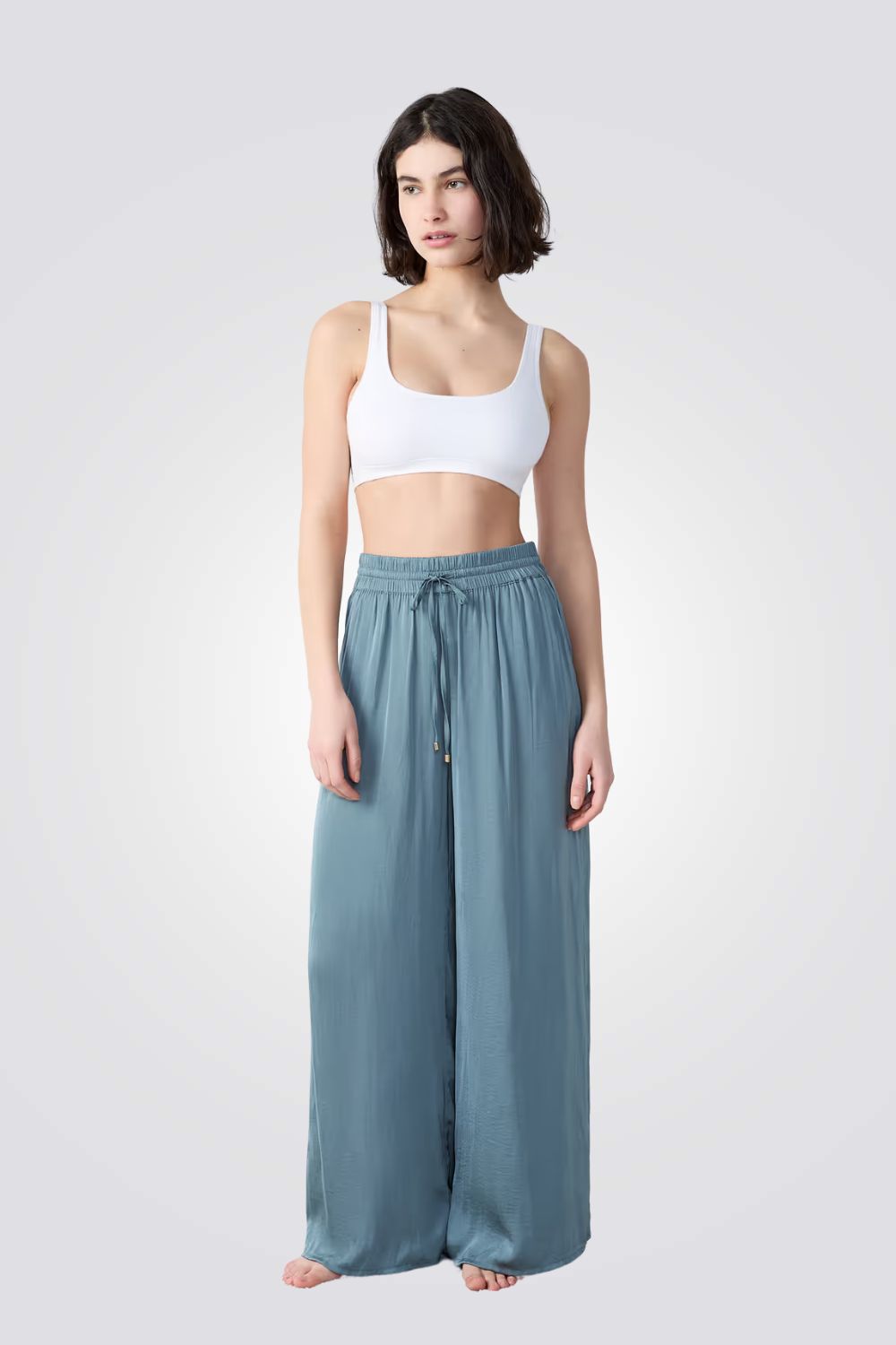 מכנס בית סאטן CHEETA לנשים