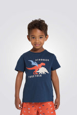 פיג'מה לילדים הדפס דינוזאורים