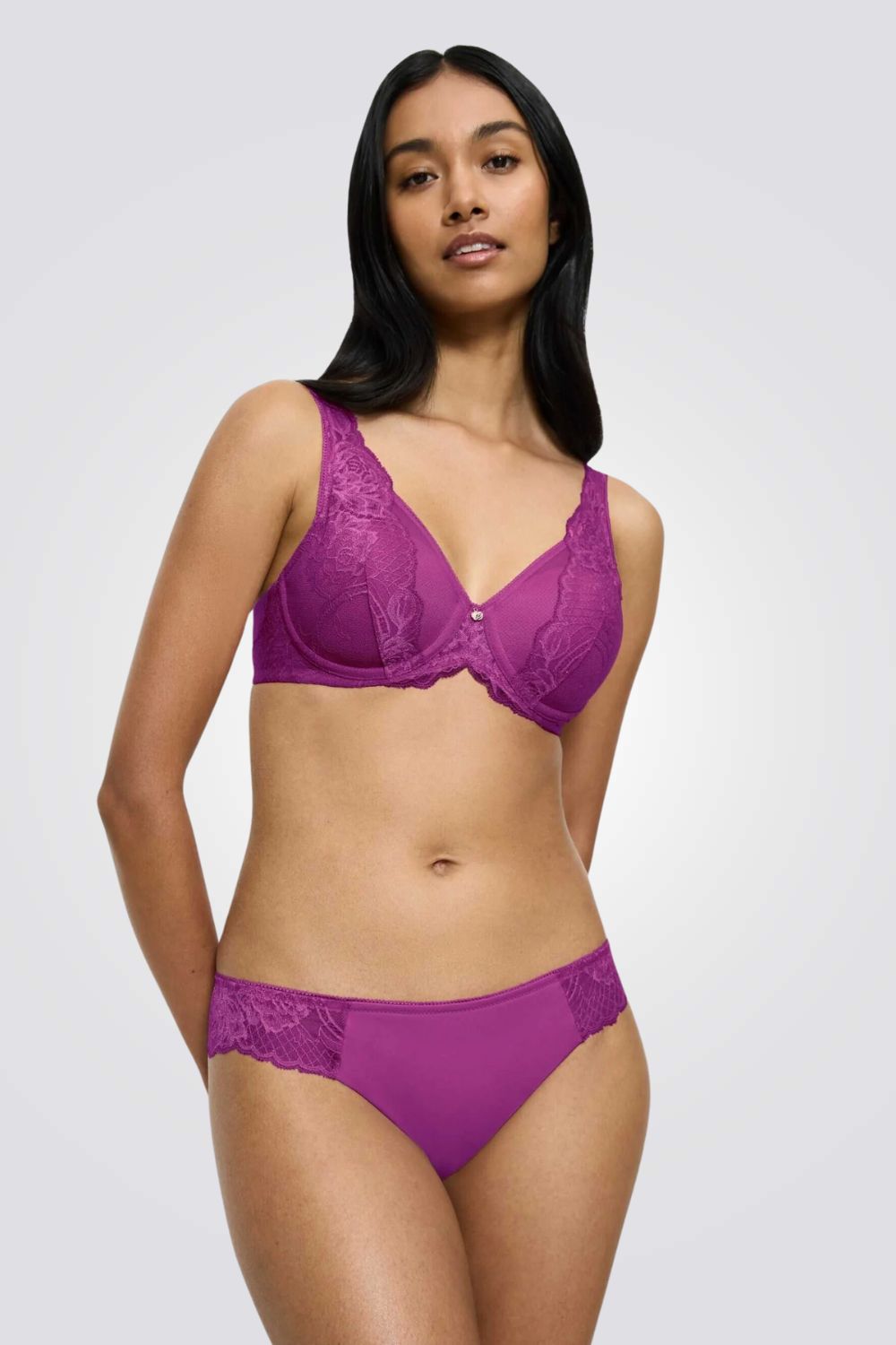 תחתון ברזילאי Wild Peony Florale Brazilian לנשים 