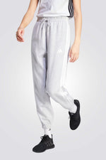 מכנסי טרנינג לנשים בצבע אפור