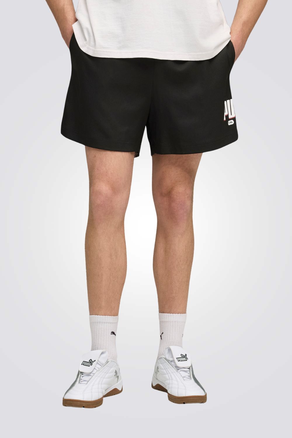 מכנסיים קצרים עם לוגו בצד לגברים | פומה