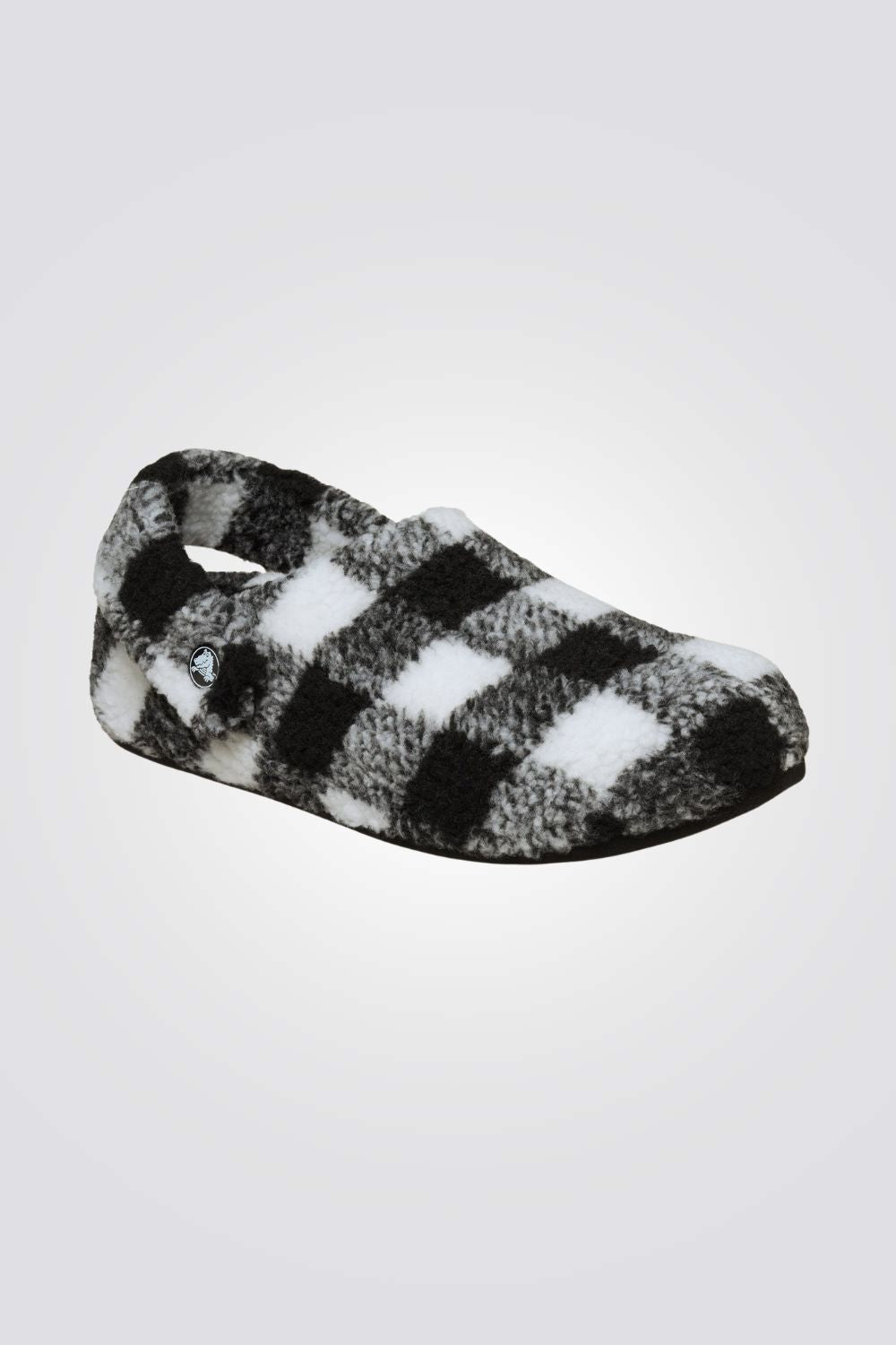 נעלי בית חמות בהדפס משובץ Classic Buffalo Check Cozzzy Slipper | קרוקס