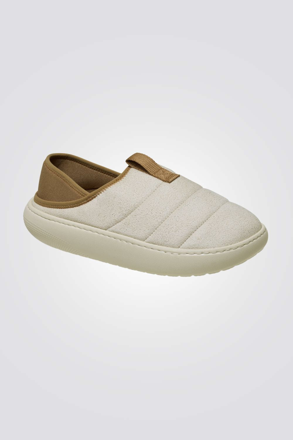 כפכפי זמש טבעוני עם פרווה Classic Vegan Suede Moc | קרוקס